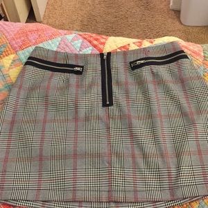 Plaid skirt